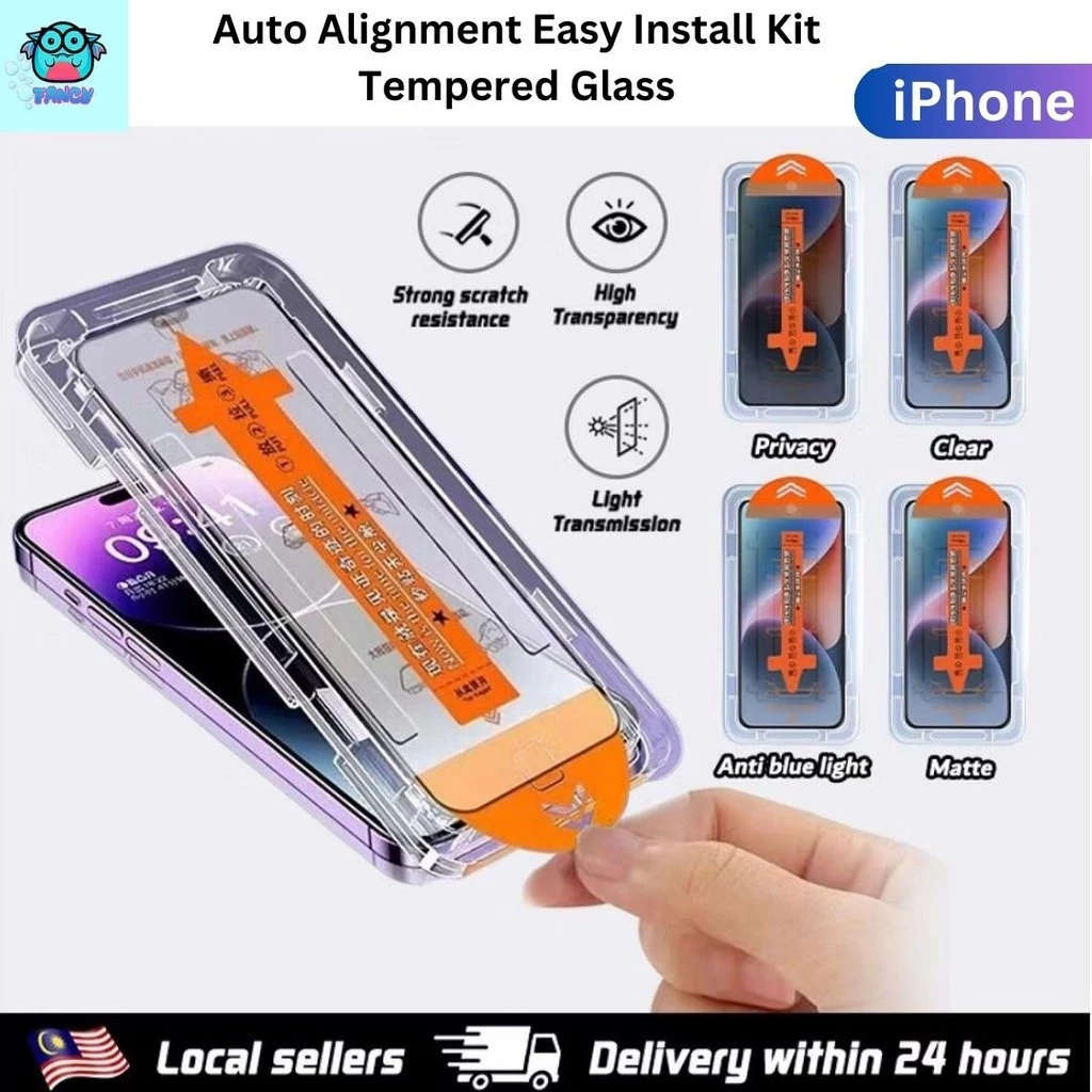 Easy Install Tempered Glass