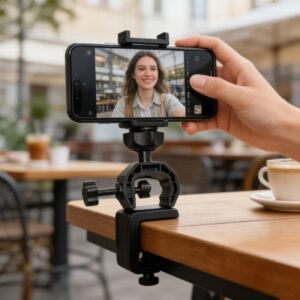 360° Rotating Phone Holder Tripod